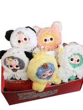 Baby Three I'm Not A Warrior - NIB - Set Of 5